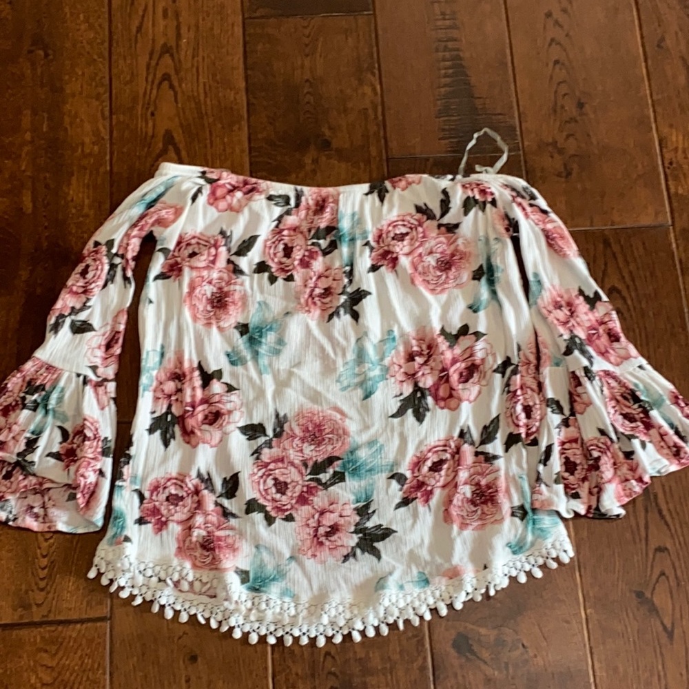 Off the shoulder blouse
